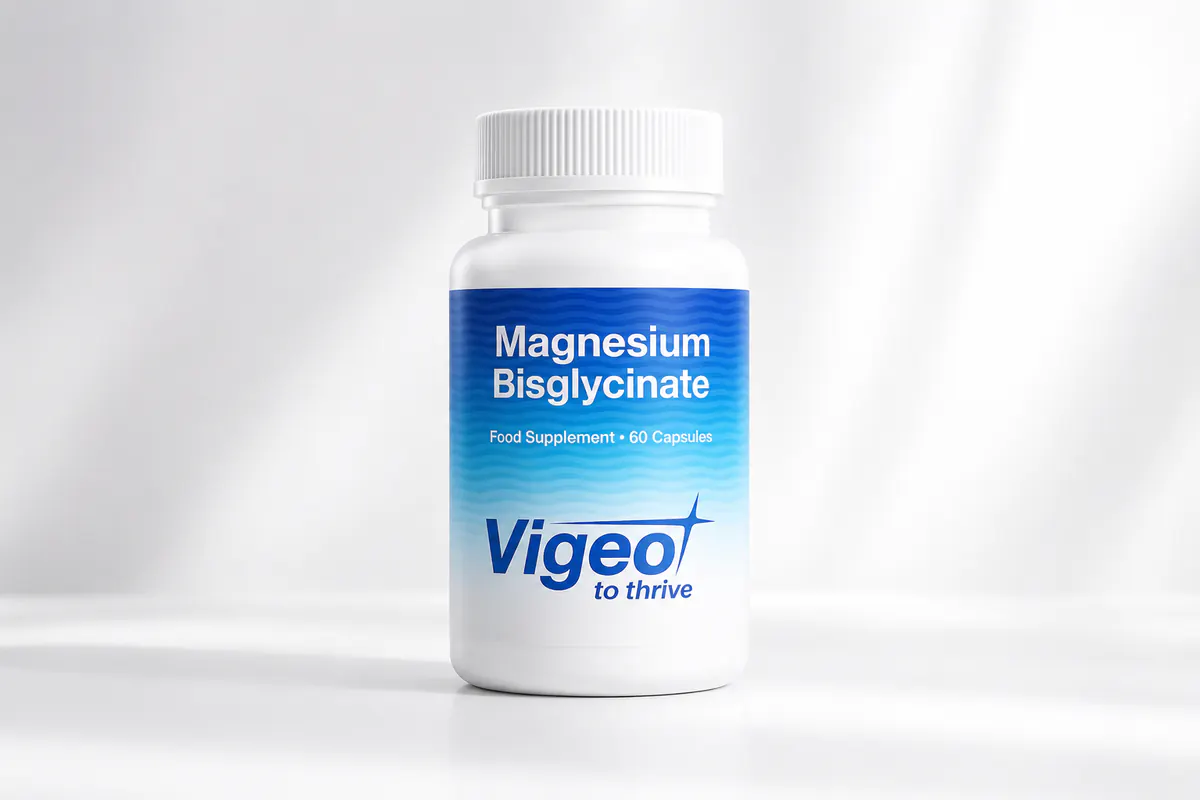 Vigeo+ Magnesium Bisglycinate product shot